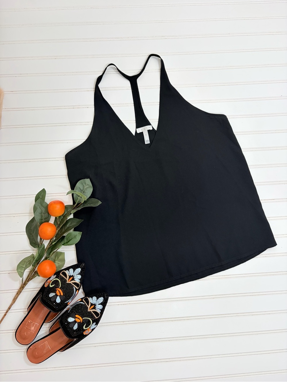 Leith V Neck T Back Tank Top